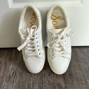 White Sam Edelman sneakers